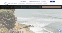 Desktop Screenshot of beach-houserentals.com